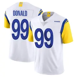 Nike Aaron Donald Los Angeles Rams Men's Limited White Vapor Untouchable Jersey