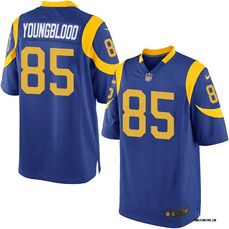 Nike Jack Youngblood Los Angeles Rams Men's Game Royal Blue ...
