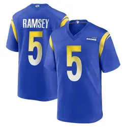 Nike Jalen Ramsey Los Angeles Rams Youth Game Royal Jalen ey Alternate Jersey